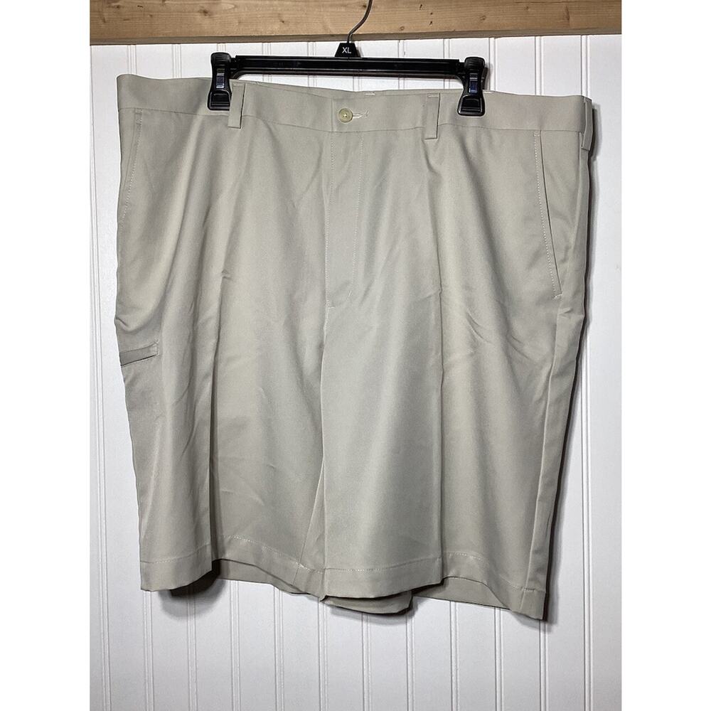 Grand Slam Performance Men’s Chino Golf Shorts Size 40 Beige Khaki